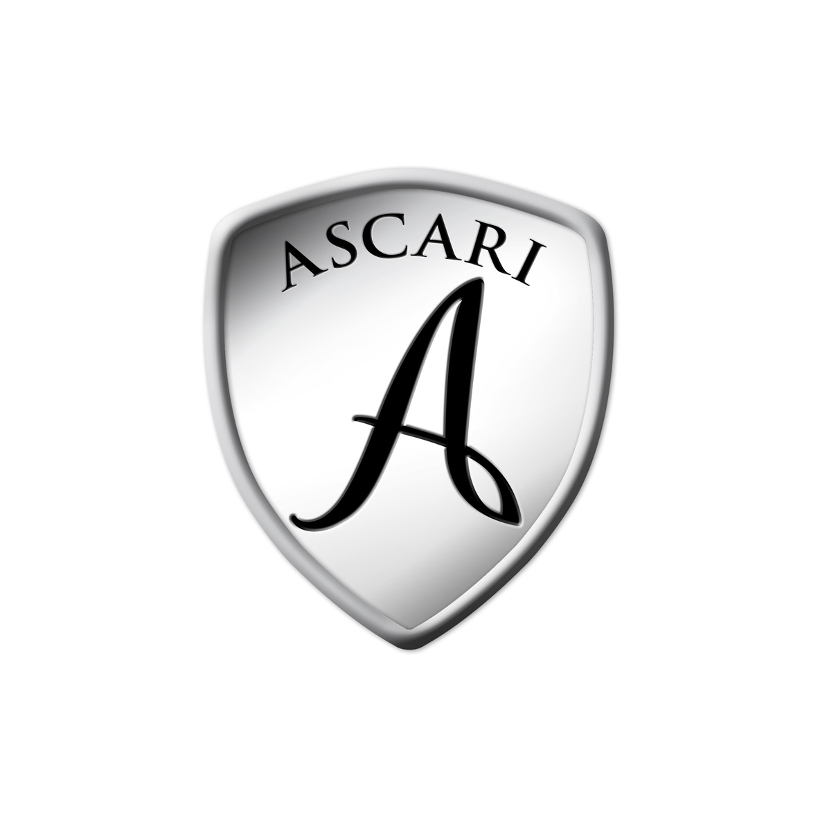 Ascari Logo White