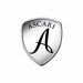 Ascari Logo White